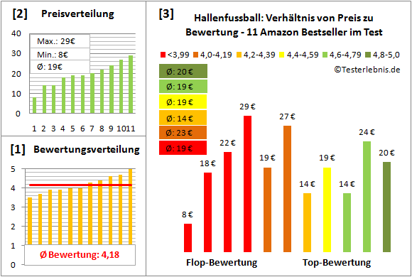 Hallenfussball Test Bewertung